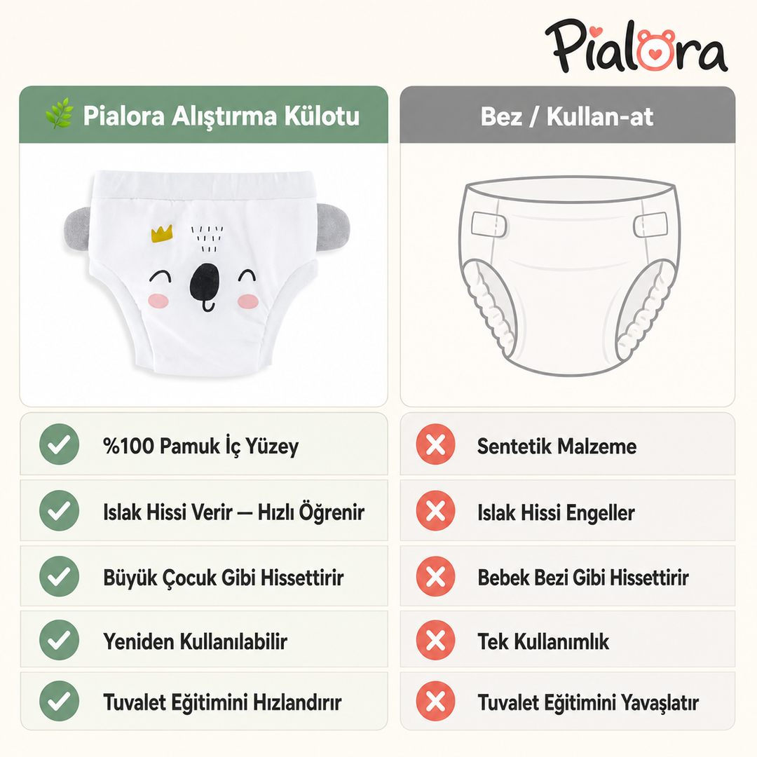 Pialora® Alıştırma Külodu