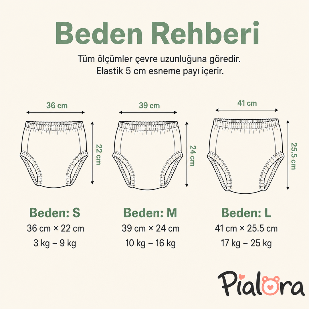 Pialora® Alıştırma Külodu